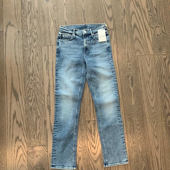 MOTHER Denim - MOTHER The Mid Rise Dazzler Ankle Jeans